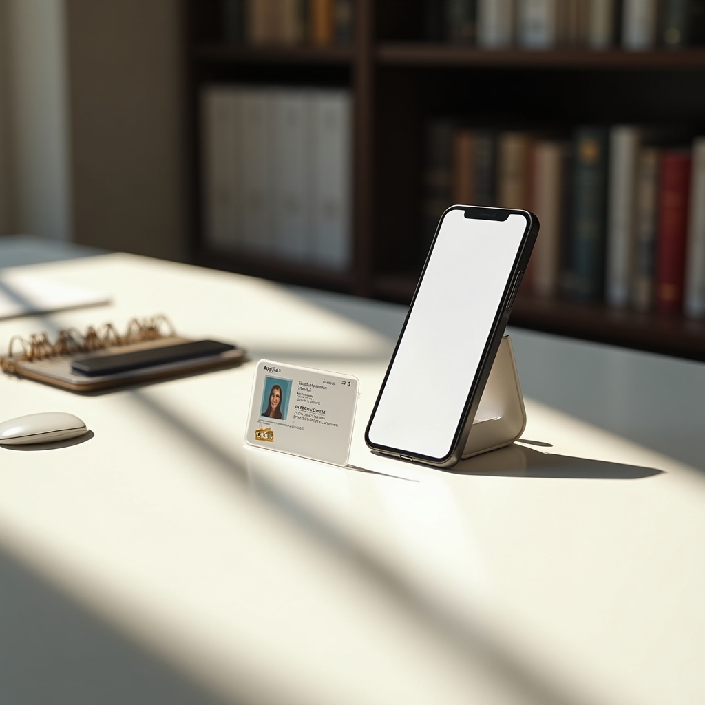 Identity verification process with document scanning and digital approval